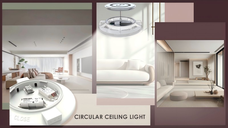 ¿Cuáles son las precauciones y los métodos de instalación de la instalación de luz circular del techo?